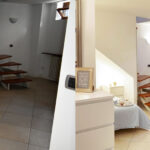 Prima e dopo: appartamento via Arimondi 9 Milano